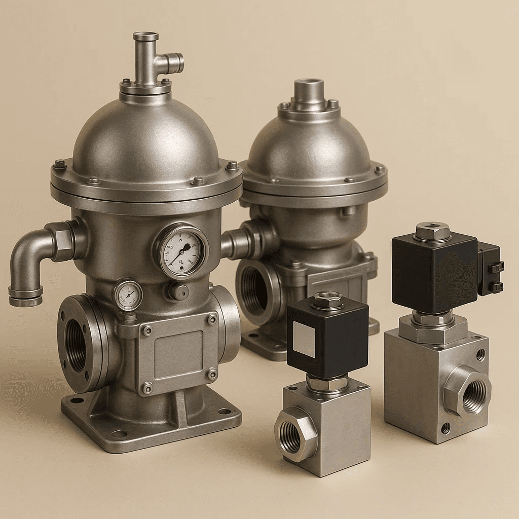 Separators / Purifiers; Solenoid Valves